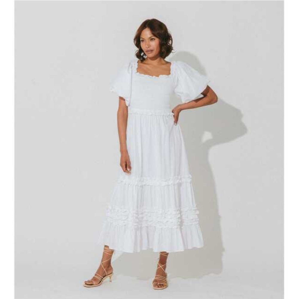 Cleobella Cherith Midi Tiered Dress - Picture 6 of 15